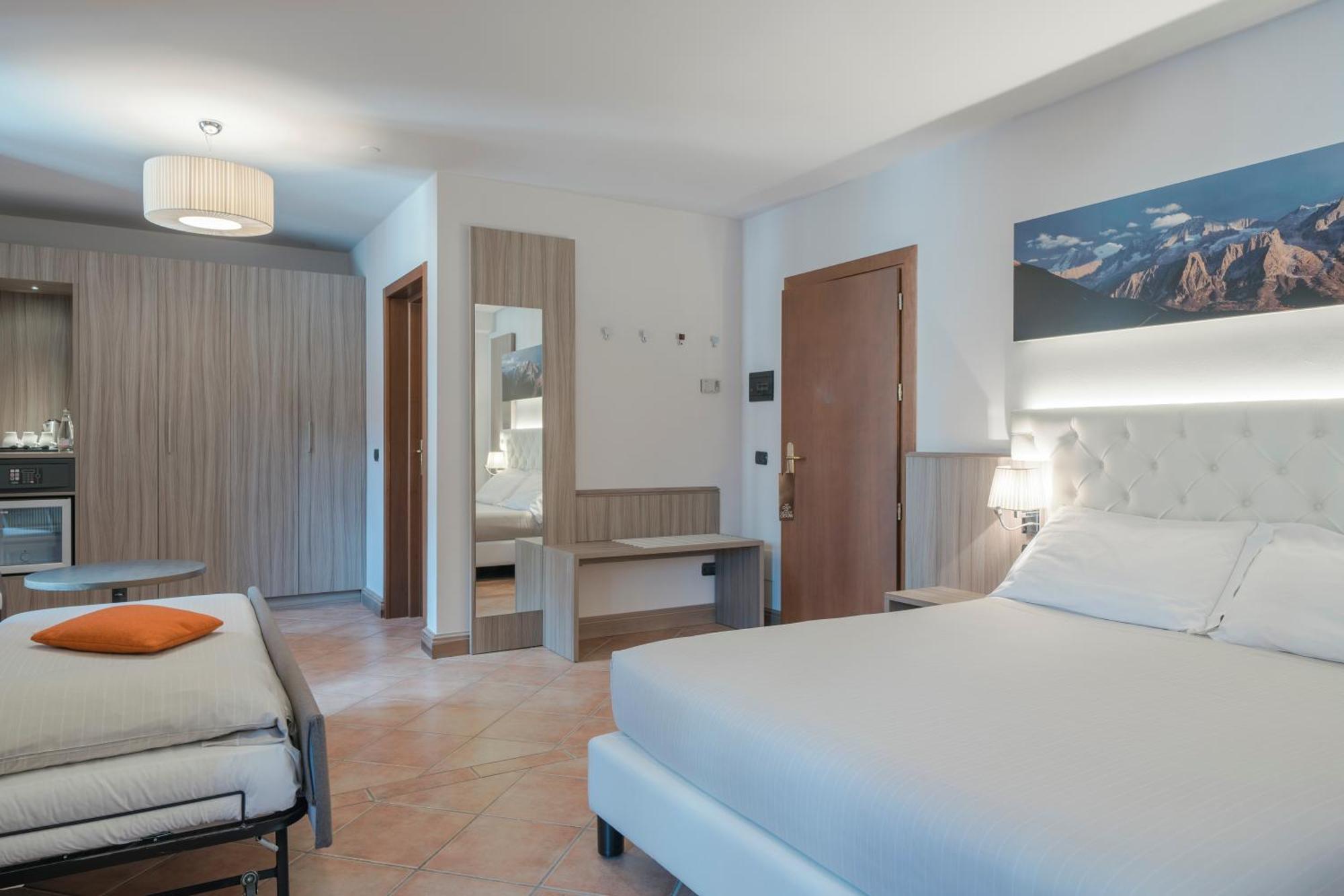 Hotel Garni Cristallo 폰테디레뇨 객실 사진