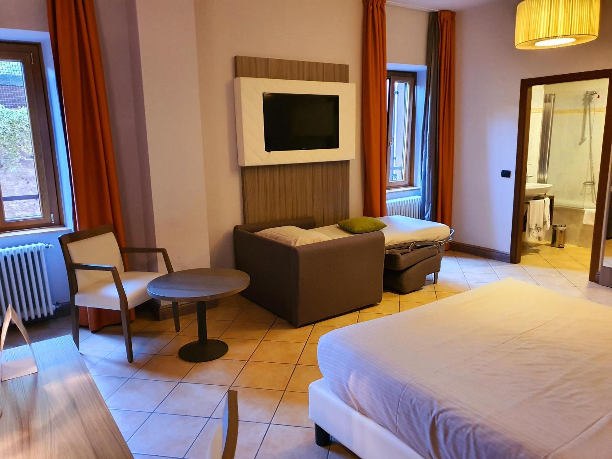 Hotel Garni Cristallo 폰테디레뇨 객실 사진