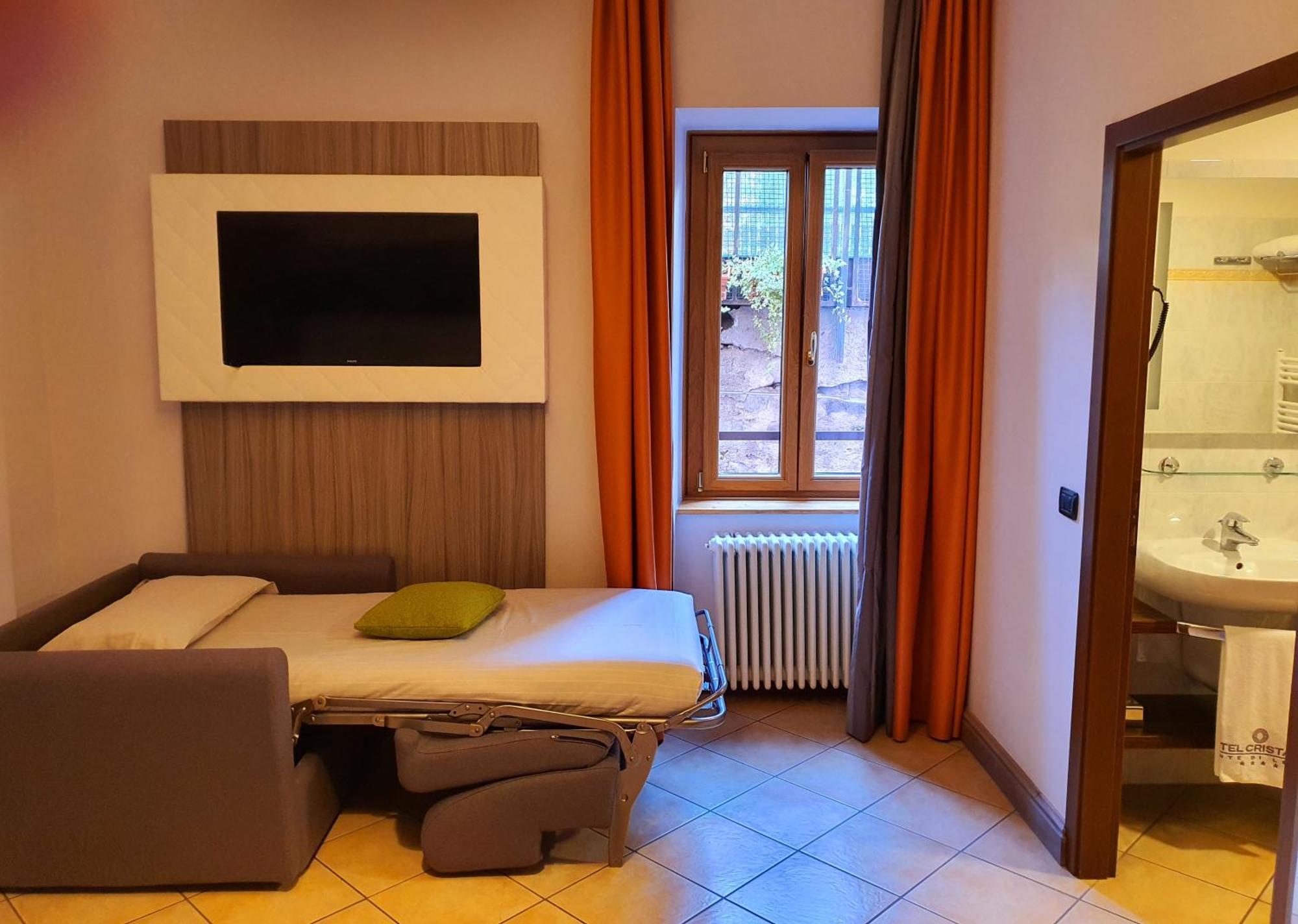 Hotel Garni Cristallo 폰테디레뇨 객실 사진